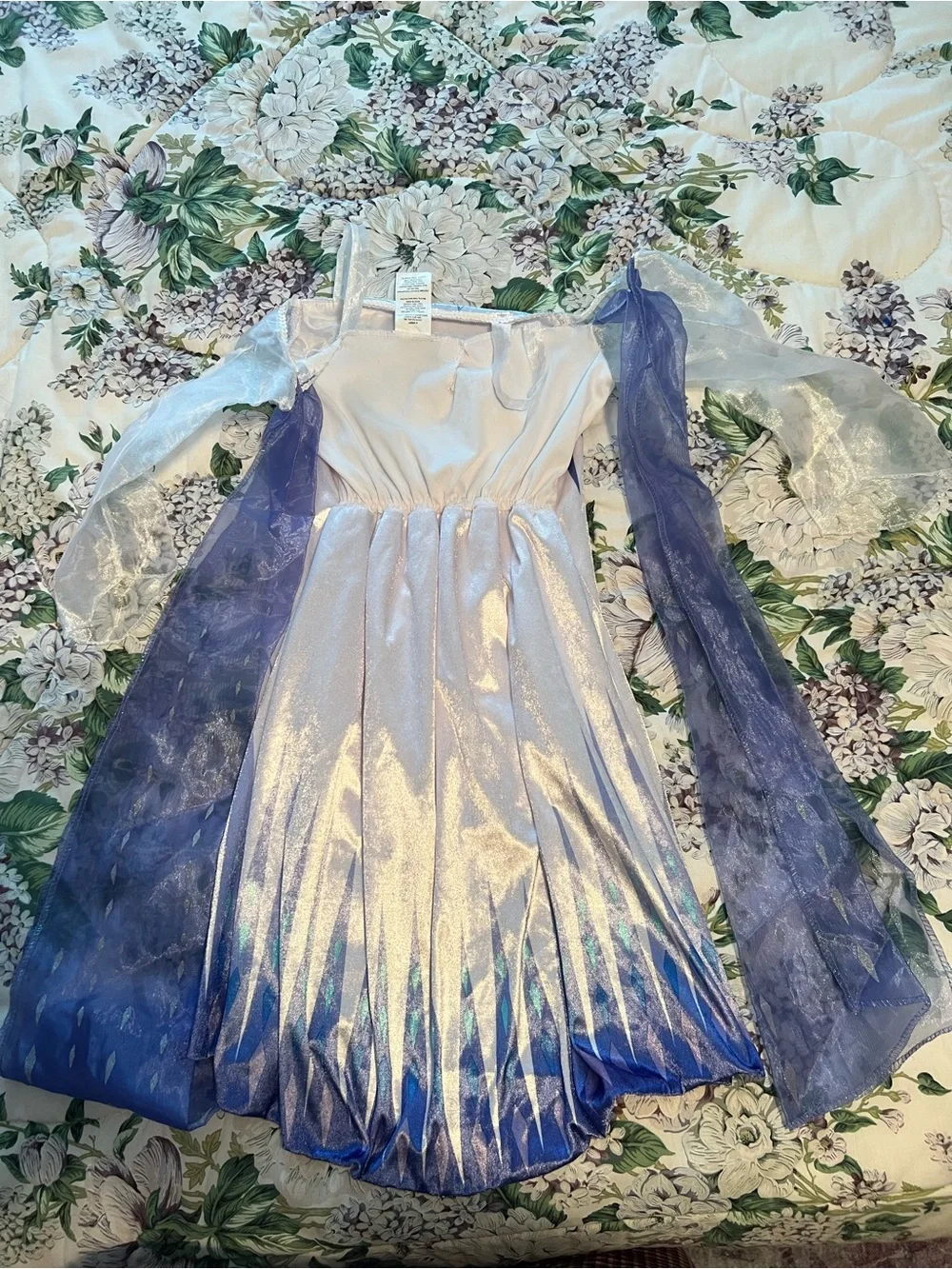 Disney Jakks Frozen 2 Snow Queen Elsa Girls Dress Costume 4/6 Halloween Playtime